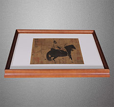 南部书画装裱配框服务案例